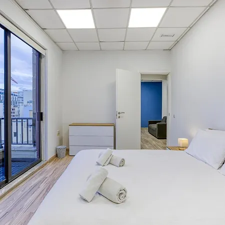 Lägenhet Stunning 2br With Panoramic Views By 360 Estates Sliema