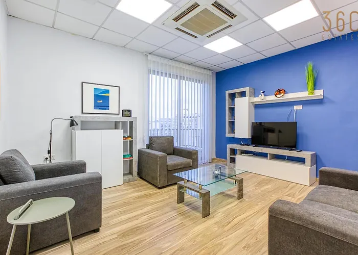 Stunning 2br With Panoramic Views By 360 Estates * Sliema